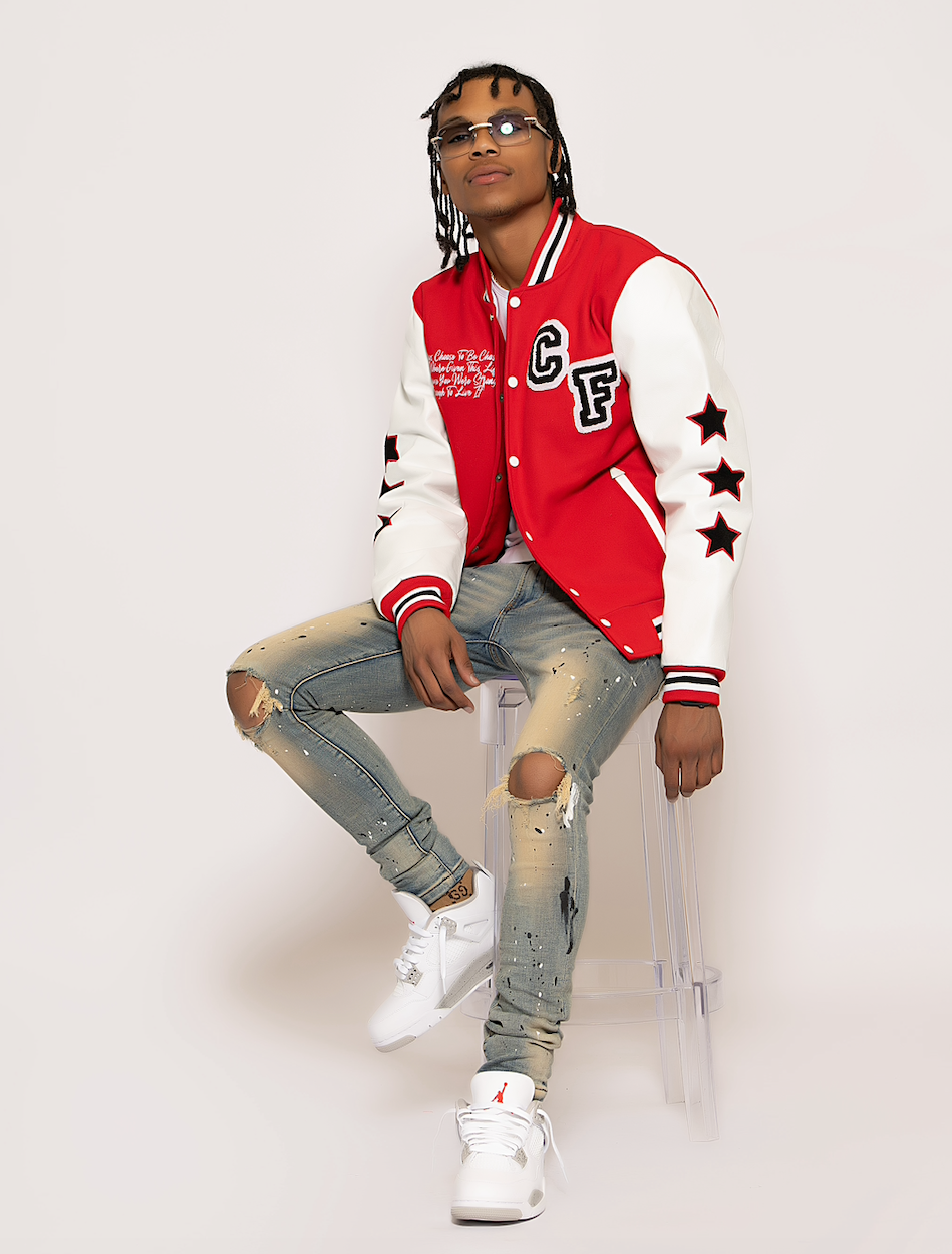 Red Chosen-Few Varsity Jacket