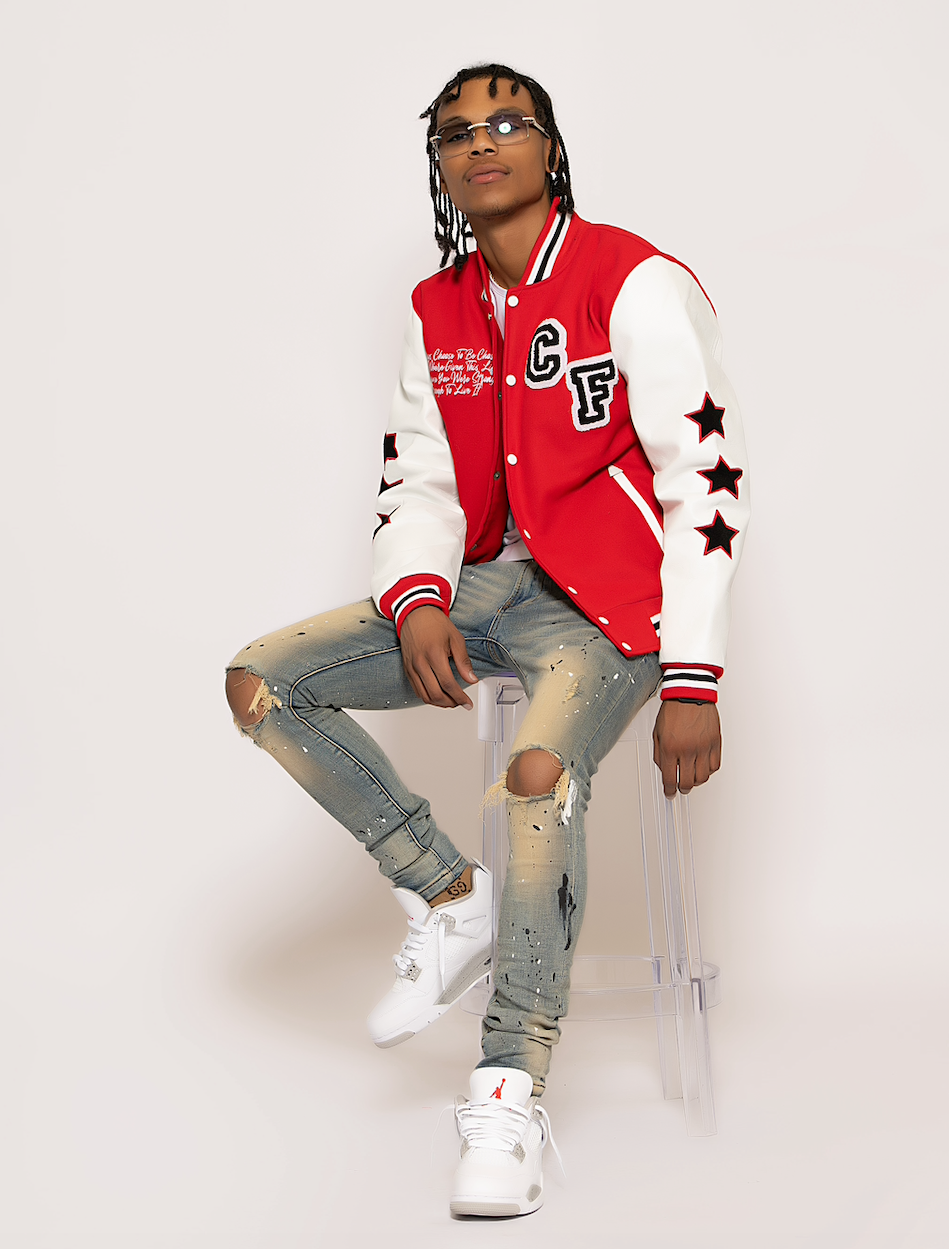 Red Chosen-Few Varsity Jacket – GrindHarddApparel